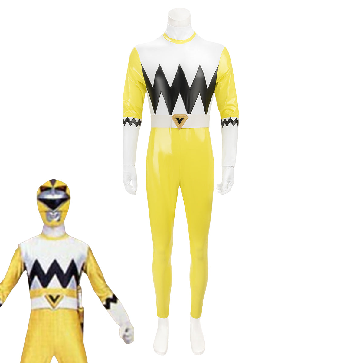 Power Rangers Lost Galaxy Galaxy Yellow Cosplay Costume