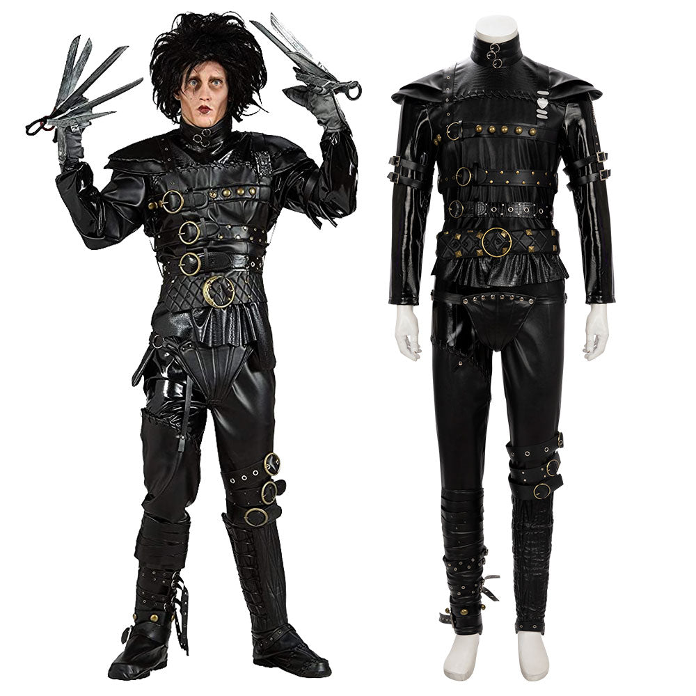 Edward Scissorhands Horror Movie Party Scary Fun Halloween Cosplay Costume