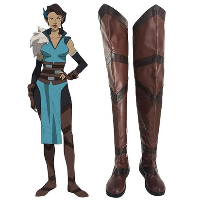 The Legend of Vox Machina Vex'ahlia Shoes Cosplay Boots