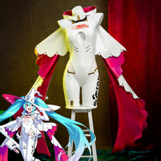 Vocaloid Hastune Miku Racing Miku 2024 Cosplay Costume