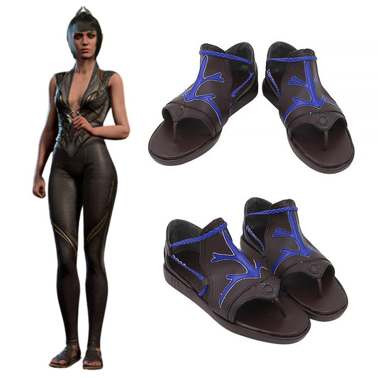 Baldur's Gate III Baldur s Gate 3 Shadowheart Camp Outfit Brown Cosplay Shoes