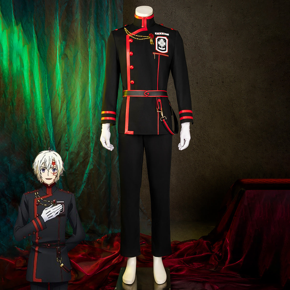 D Gray-man Allen Walker 3rd Uniform Cosplay Costume