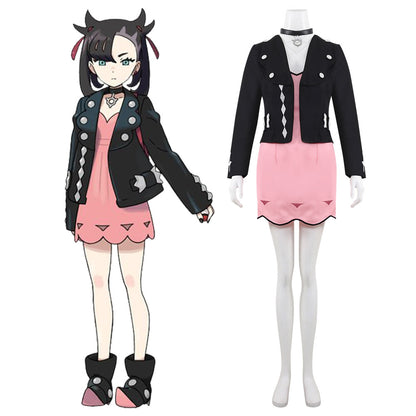 PM Sword And Shield Marnie Cosplay Costume