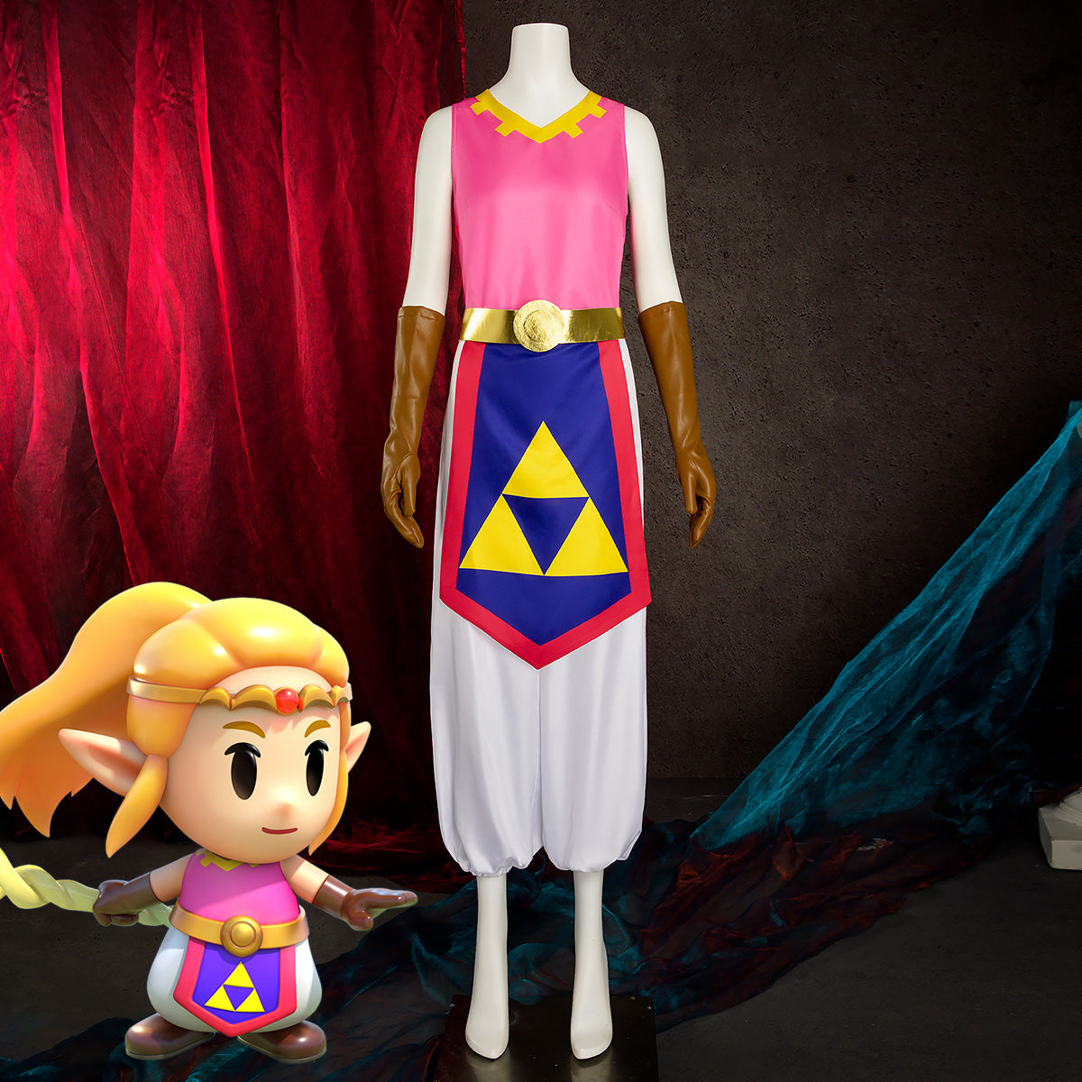 TLOZ: Echoes of Wisdom Princess Hyrule Cosplay Costume