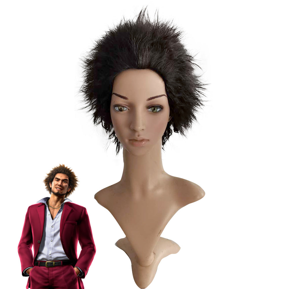 [in stock]Yakuza 7 Ichiban Kasuga Brown Cosplay Wig