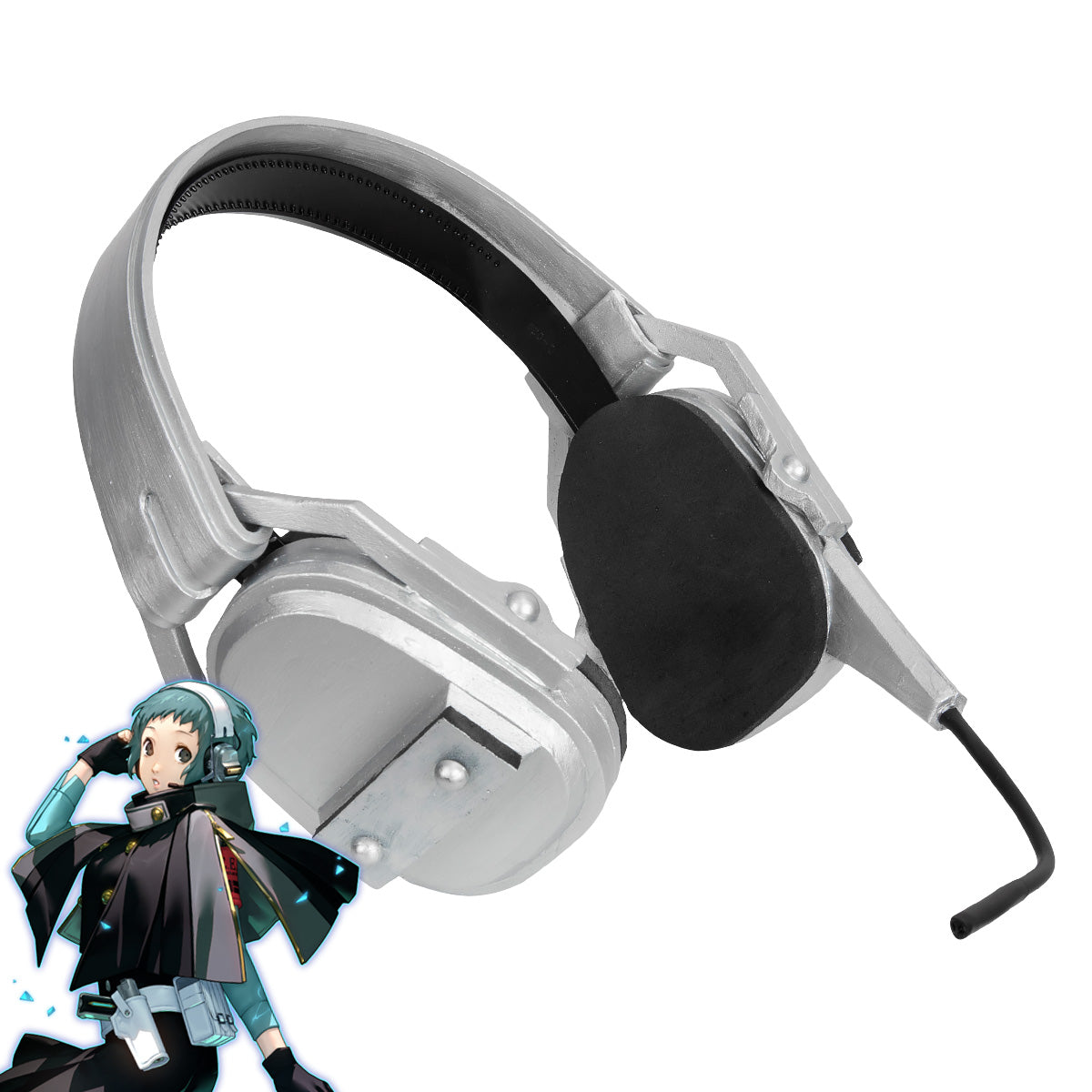 Persona 3 Reload P3R Fuuka Yamagishi Headphones Cosplay Accessory Prop