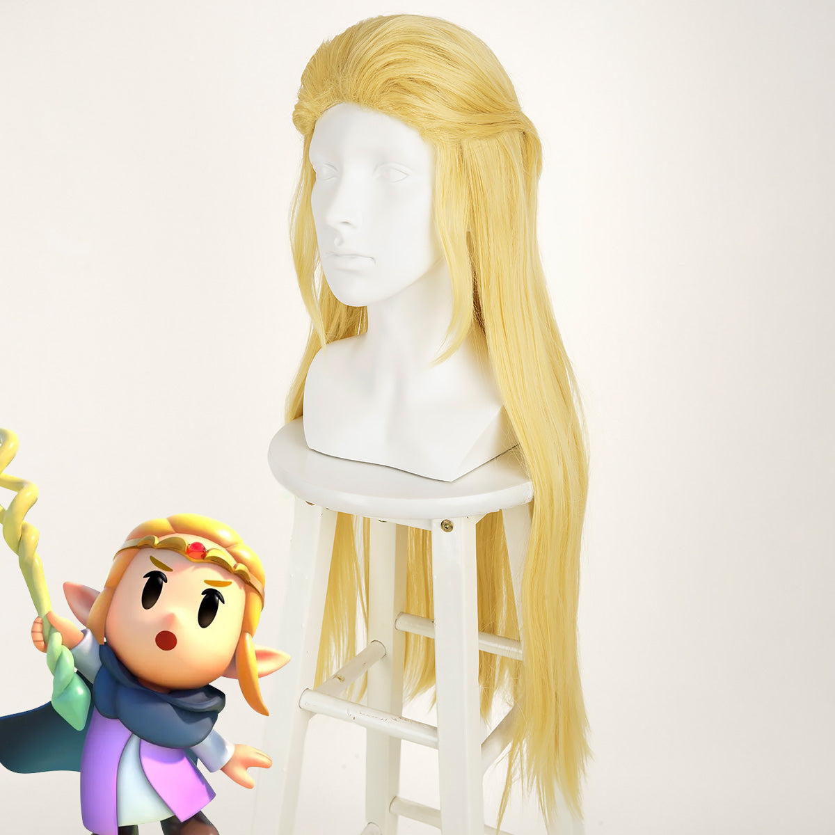 TLOZ: Echoes of Wisdom Princess Golden Cosplay Wig