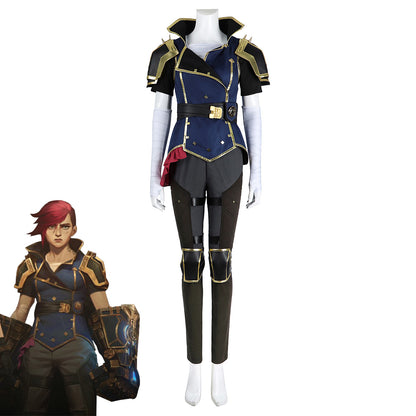 Arcane Season 2 League of Legends LOL Vi Cosplay Costume