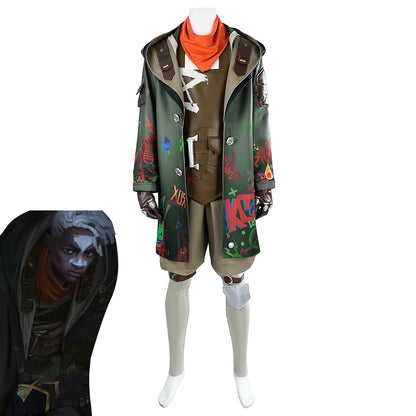 Arcane Season 2 League of Legends LOL Ekko Cosplay Costume