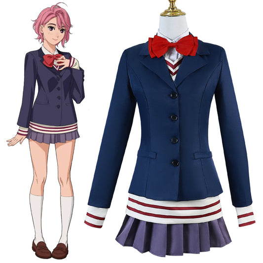 Dandadan Aira Shiratori School Uniform Cosplay Costume