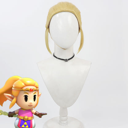 TLOZ: Echoes of Wisdom Princess Ponytail Golden B Cosplay Wig