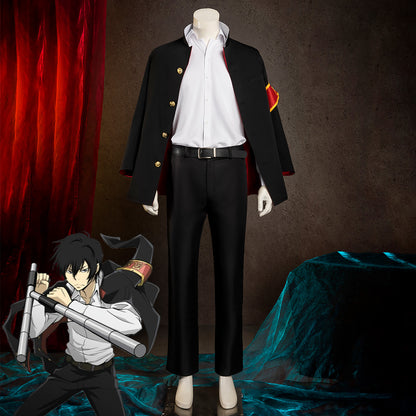 Katekyo Hitman Reborn! Hibari Kyouya Cosplay Costume