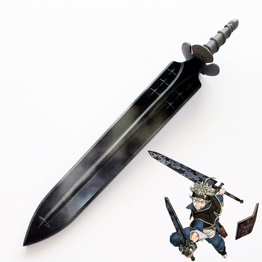 Black Clover Asta Short Sword Cosplay Weapon Prop