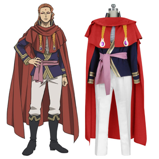 Black Clover Fuegoreon Vermilion Cosplay Costume