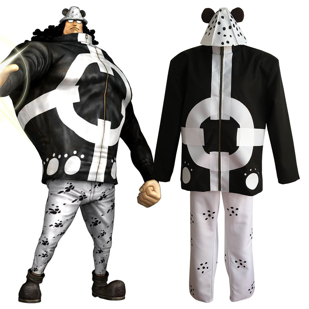 [in stock]One Piece Bartholomew Kuma Cosplay Costume