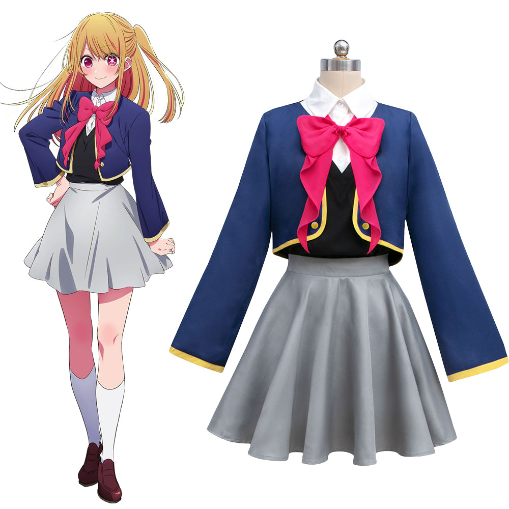 OSHI NO KO Anime Ruby Hoshino Cosplay Costume