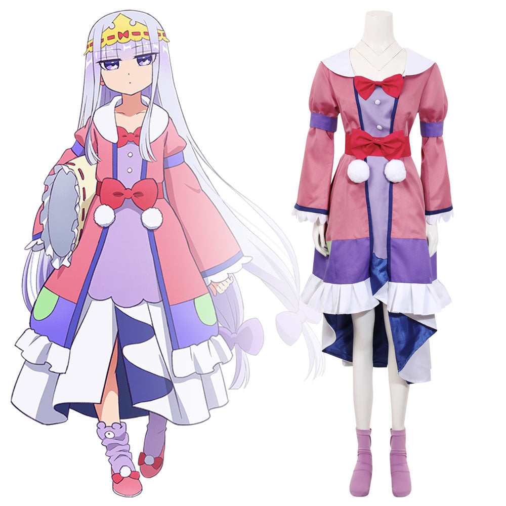 Sleepy Princess In The Demon Castle Princess Syalis Cosplay Costume