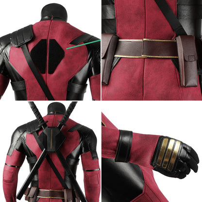 [In stock] Deadpool 3 Wolverine and Deadpool Wade Winston Wilson Cosplay Costume