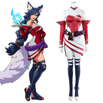 2XKO League of Legends Ahri Cosplay Costume