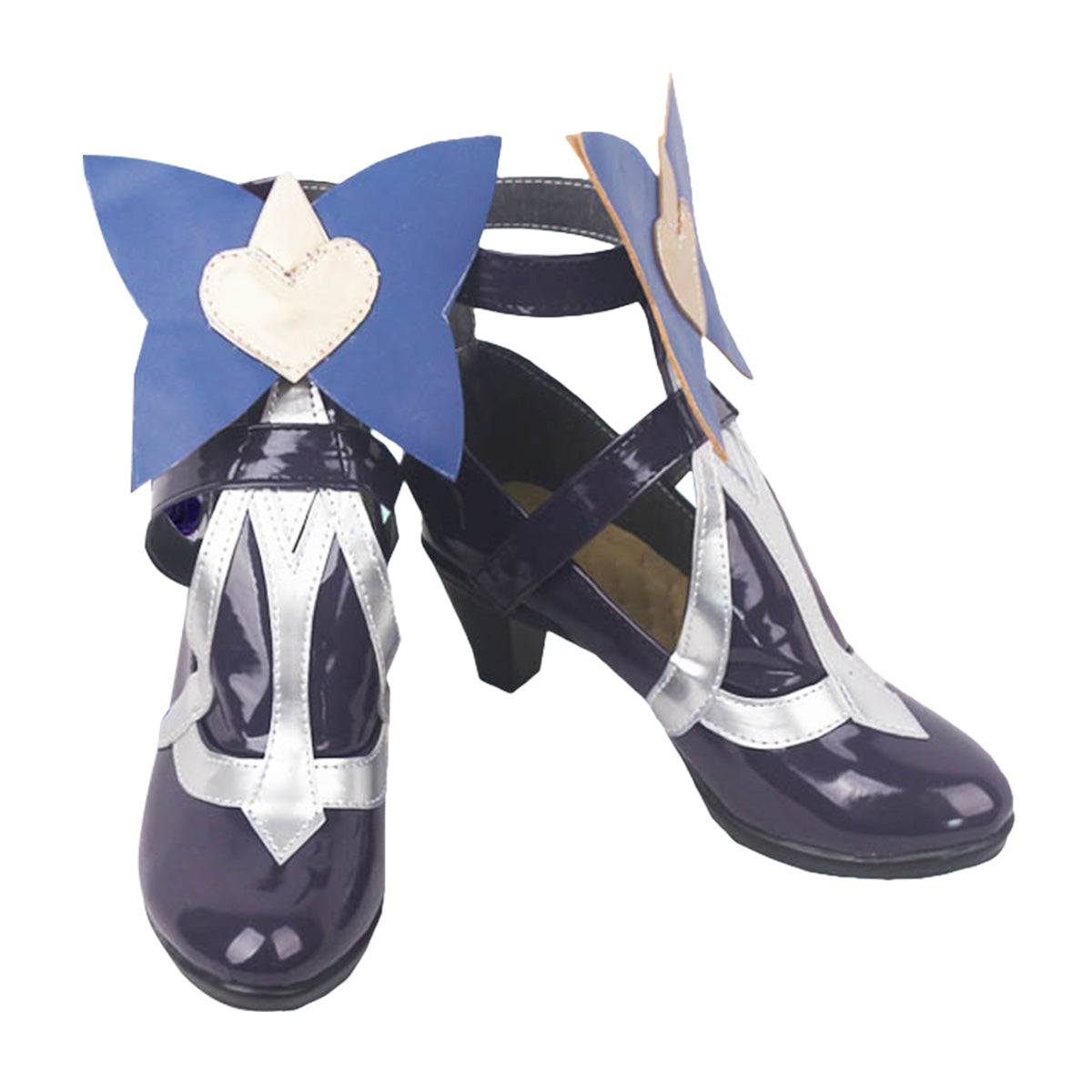 Guilty Gear-Strive-Bridget Bleu Cosplay Chaussures