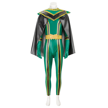 Power Rangers Mystic Force Green Mystic Ranger Cosplay Costume