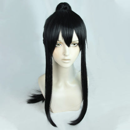 Kaiju No. 8 Mina Ashiro Black Cosplay Wig