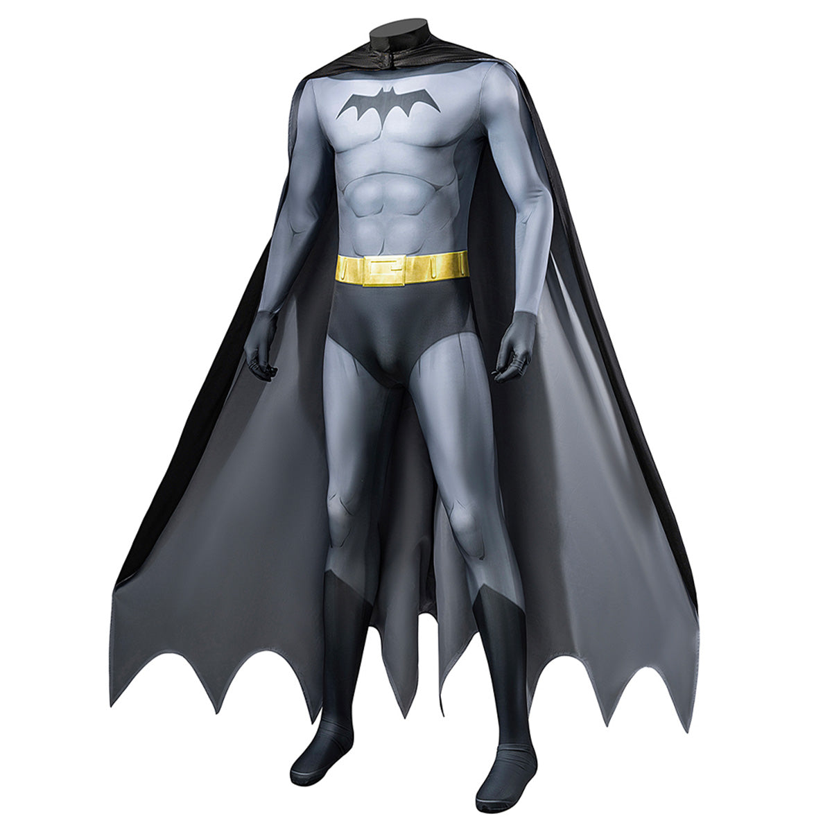 2024 Animation Batman: Caped Crusader Batman Jumpsuit Cosplay Costume