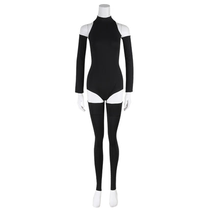 The Seven Deadly Sins Nanatsu no Taizai Elizabeth Liones Black Jumpsuit Cosplay Costume