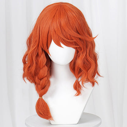 League of Legends LOL Aurora Orange Cosplay Wig