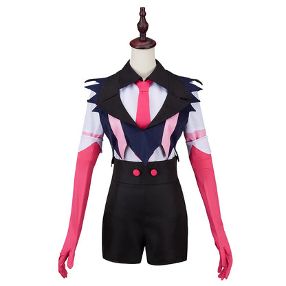 Hazbin Hotel Angel Dust Battle Outfit Cosplay Costume