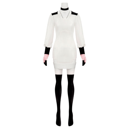 Cyberpunk: Edgerunners Ending Theme Let You Down White Cosplay Costume