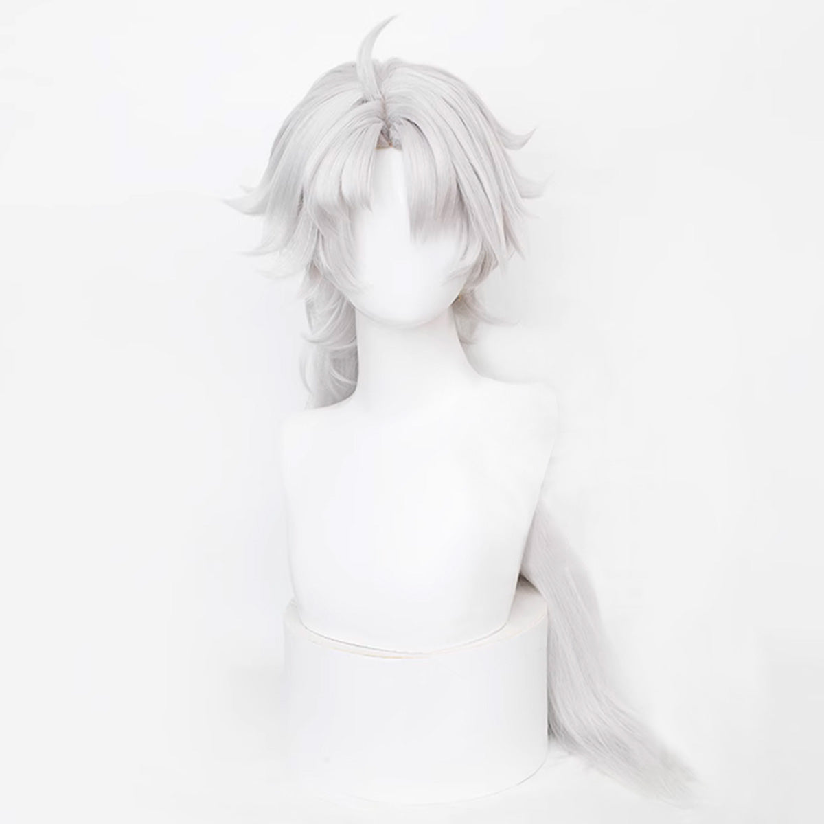 Wuthering Waves Lingyang White Cosplay Wig