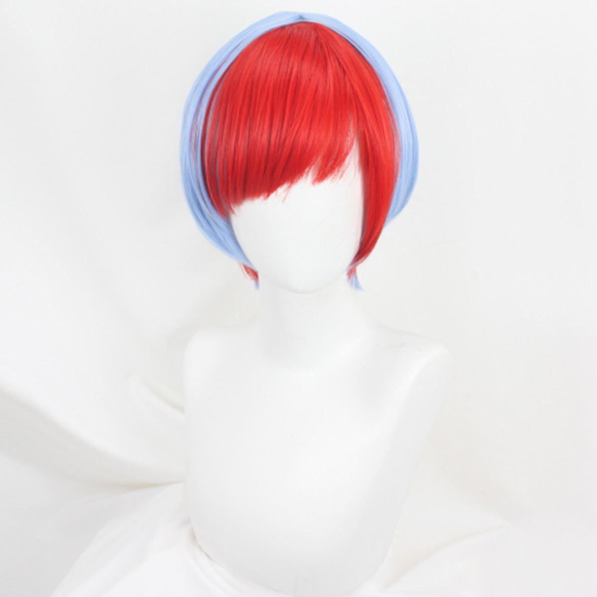 [In stock]PM PM Scarlet and Violet Penny Blue Red Cosplay Wig