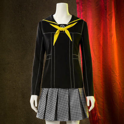 Persona 4 Shin Megami Tensei Shirogane Naoto School Uniform Cosplay Costume