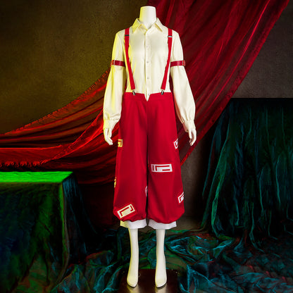 Touhou Project Fujiwara no Mokou cosplay costume