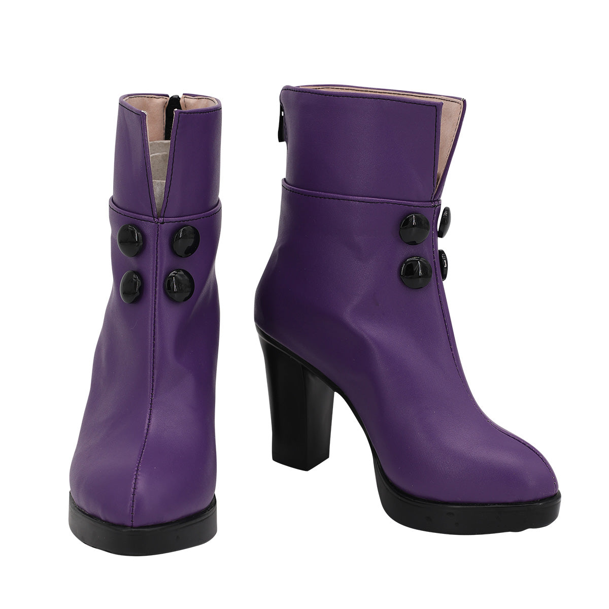 Fate Grand Order FGO Caster Artoria Pendragon Stage 2 Purple Cosplay Shoes