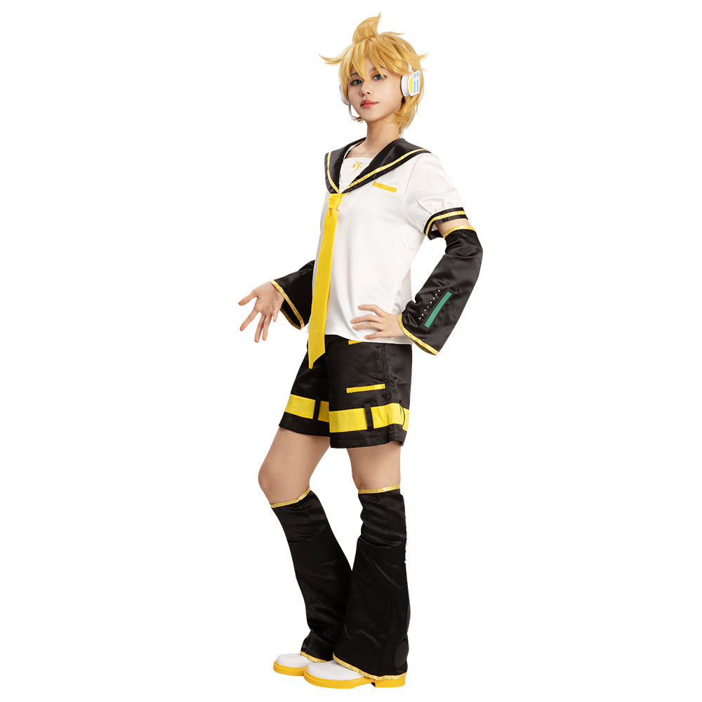 Len Kagamine Uniform Cosplay Costume