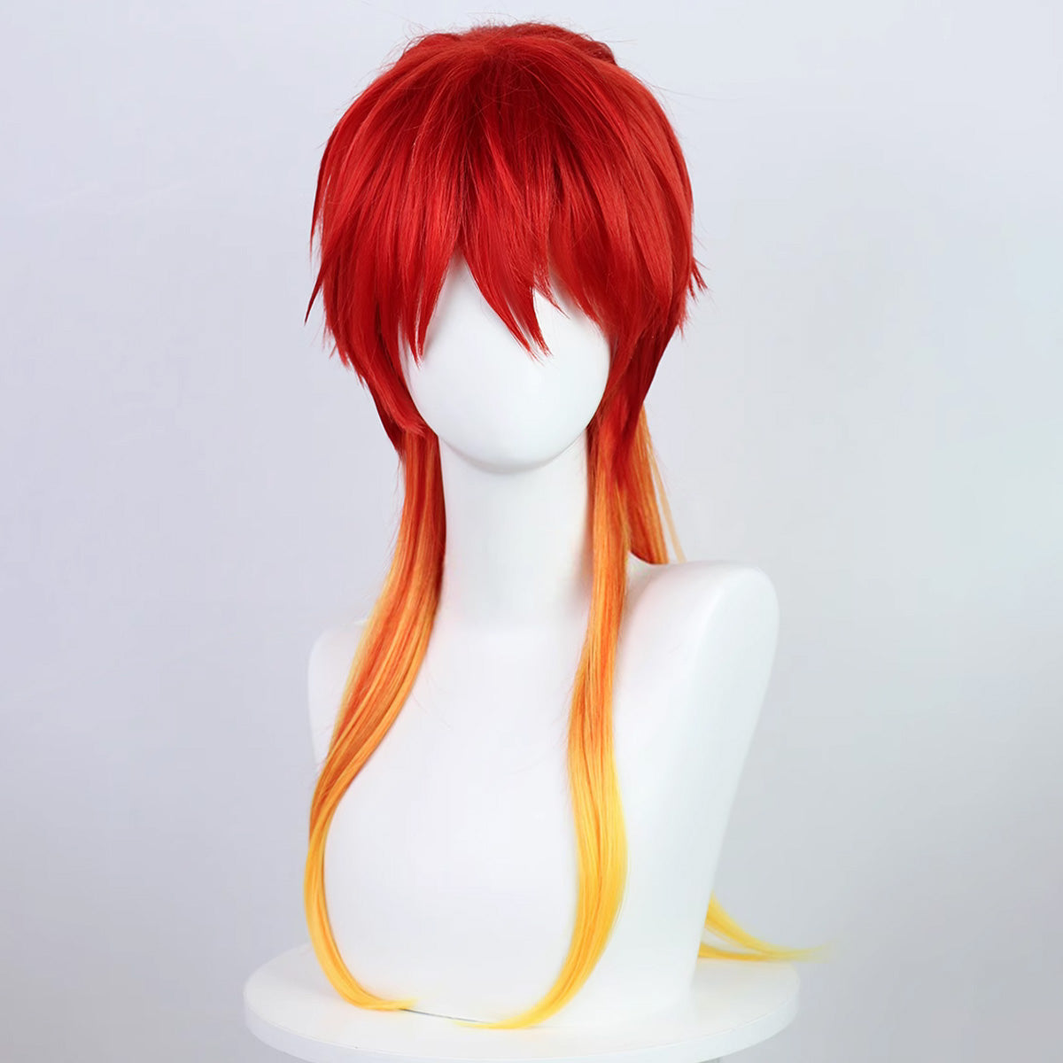 Wind Breaker Chika Takiishi Red Yellow Cosplay Wig