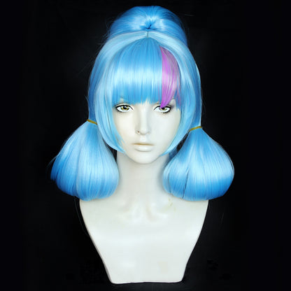 League of Legends LOL Spirit Blossom Evelynn Blue Cosplay Wig