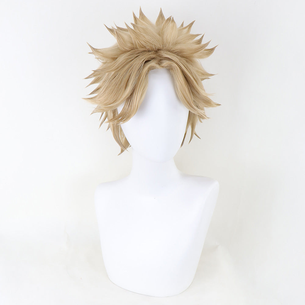 Guilty Gear STRIVE Leo Whitefang Golden Cosplay Wig