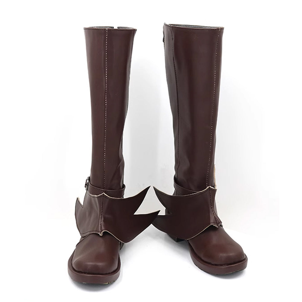 Arknights Texas Winter Schwarze Cosplay Schuhe