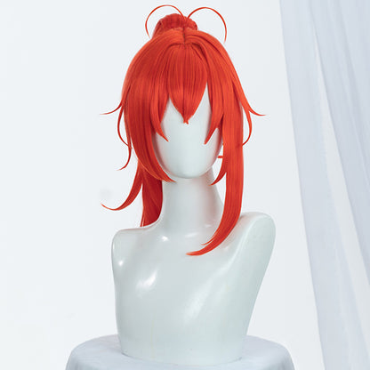 Genshin Impact Diluc C Edition Cosplay Wig