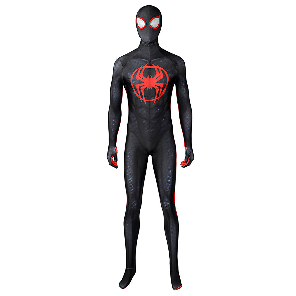 Marvel Spider-Man: Across The Spider-Verse Miles Morales Jumpsuit Zentai Cosplay Costume