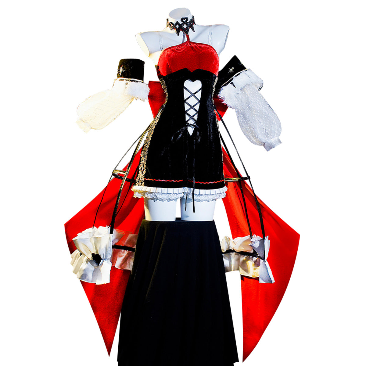Path to Nowhere Queen of Hearts Hella Cosplay Costume