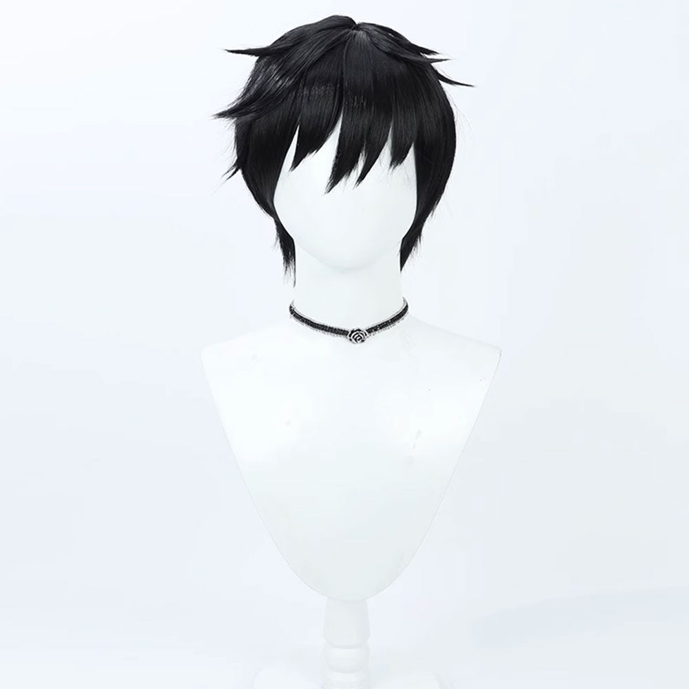 VALORANT ISO Black Cosplay Wig