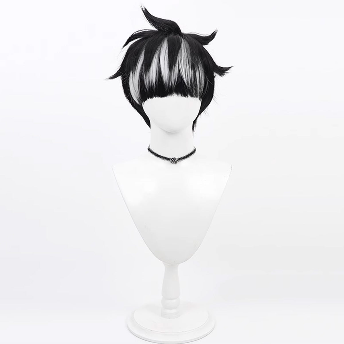 Kaiju No.8 Gen Narumi Black Cosplay Wig