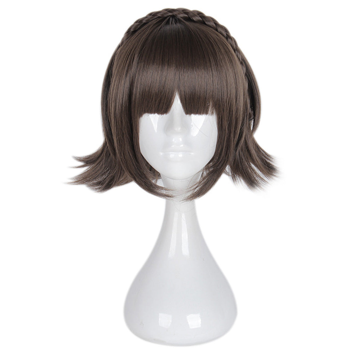 Persona 5 Makoto Niijima Brown Cosplay Wig - B Edition