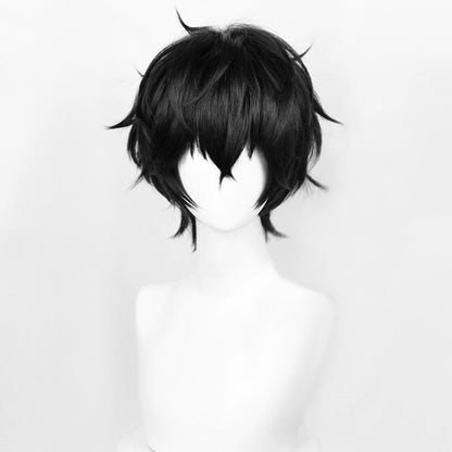 Persona 5 Joker Protagonist Akira Kurusu Ren Amamiya Black Cosplay Wig