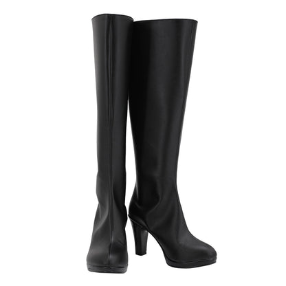 Arknights Texas invierno negro Cosplay zapatos