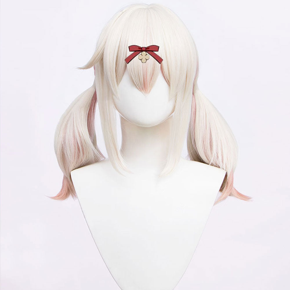 Genshin Impact Klee New Skin Golden Cosplay Wig